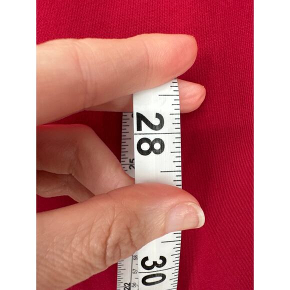 90s Vintage Polo Ralph Lauren Shirt Mens Large Red Single Stitch V Neck Pony - Picture 5 of 7